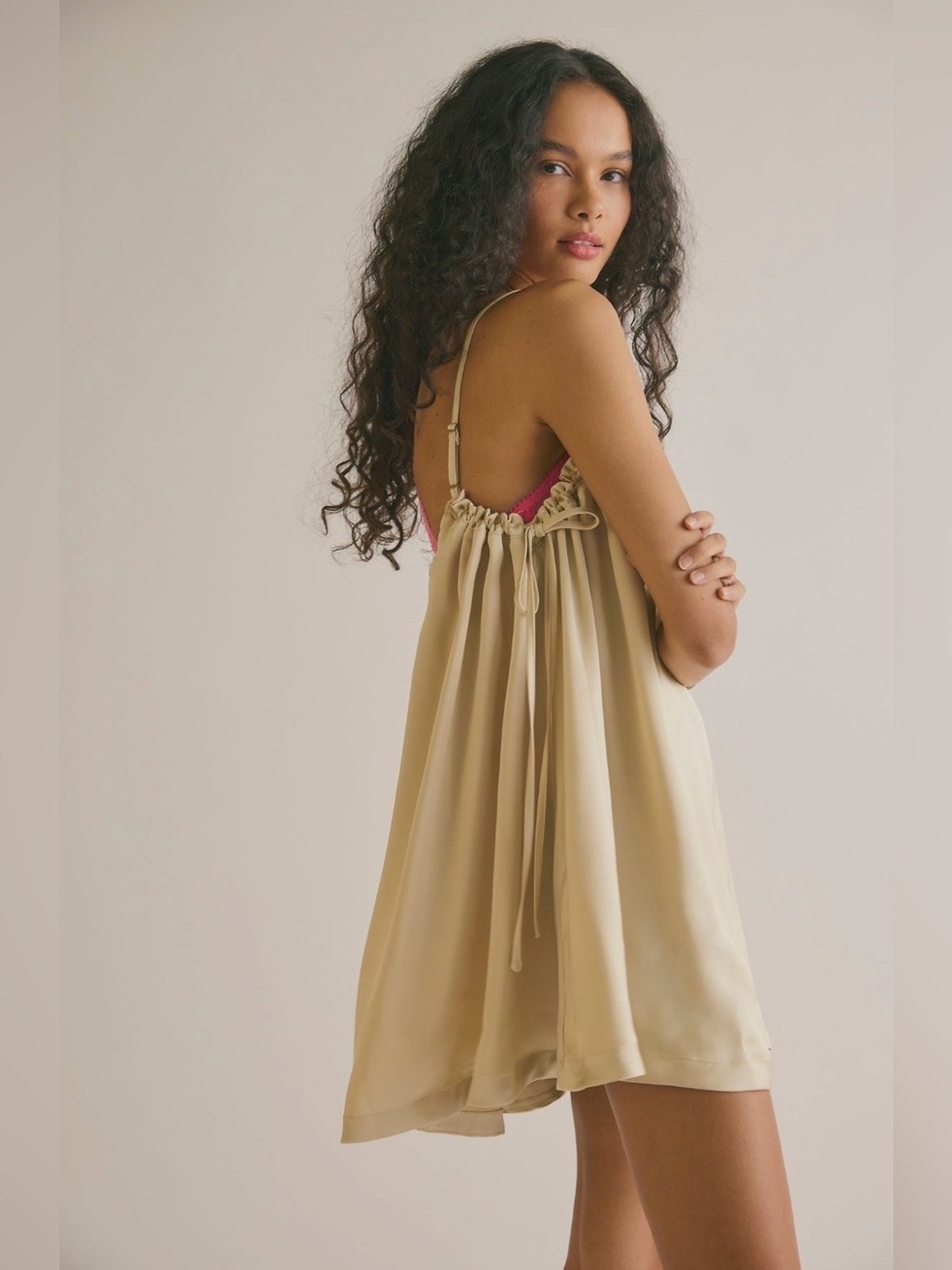 Free People Sundown Mini Slip Dress NWT 😍